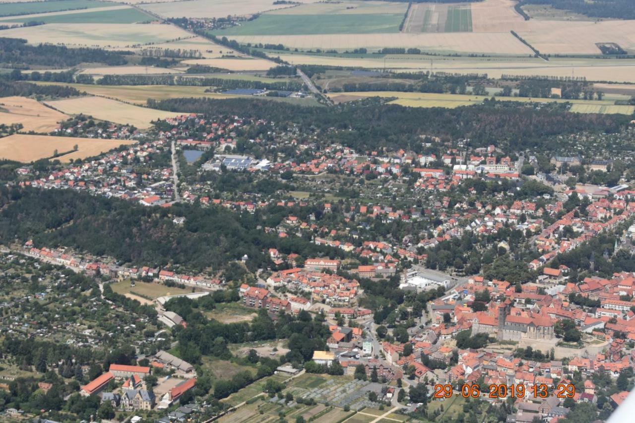 Ferienhaus Harzvorland Ballenstedt Exterior foto